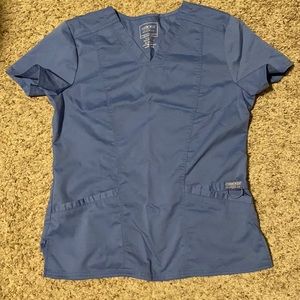 Blue, gentle used Cherokee scrub set
